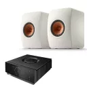 Naim Uniti Atom HDMI + Kef LS50 Meta (biały) - Raty 10x0% lub specjalna oferta! - Dostawa 0zł!