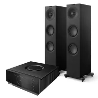 Naim Uniti Atom HDMI + KEF Q7 Meta (Czarny satyna) - Raty 10x0% lub specjalna oferta! - Dostawa 0zł!