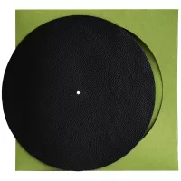 Simply Analog Leather Mat (Premium Quality) (czarny) - Dostawa 0 zł!