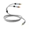 QED Performance mini Jack- RCA (QE7737) - 3.0m - Dostawa 0zł! - 2