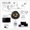 Lithe Audio Głośnik sufitowy WiFi 6.5