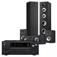 Onkyo TX-NR6100 + Polk Audio Monitor XT70 + XT15 + XT30 - Raty 10x0% - Dostawa 0zł!