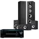 Onkyo TX-SR494DAB + Polk Audio Monitor XT70 + XT15 + XT30 - Raty 10x0% - Dostawa 0zł!