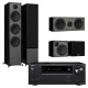 Onkyo TX-NR6100 + Monitor Audio Black Edition Monitor: 300 + 50 + C150 - Raty 10x0% - Dostawa 0zł!