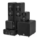 Q Acoustics 5040 5.1 Plus Cinema Pack (Czarny) - Raty 20x0% lub specjalna oferta! - Dostawa 0zł!