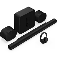 Sonos Arc Ultra + 2x Era 300 + Sub 4 / Sub (Gen 4) + Ace (Czarny) - Raty 10x0% - Dostawa 0zł!