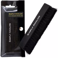 Simply Analog Vinyl Record Brush (Czarne drewno)
