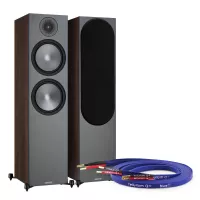 Monitor Audio Bronze 500 (orzech) - Przewód głośnikowy Tellurium Q Gratis! - Raty 50x0% lub specjalna oferta! - Dostawa 0 zł!
