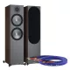 Monitor Audio Bronze 500 (orzech) - Przewód głośnikowy Tellurium Q Gratis! - Raty 50x0% lub specjalna oferta! - Dostawa 0 zł!