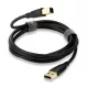 QED Connect USB A to B (QE8217) - 1.5m - Dostawa 0zł!