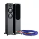 Monitor Audio Bronze 200 (czarny) - Przewód głośnikowy Tellurium Q Gratis! - Raty 30x0% lub specjalna oferta! - Dostawa 0 zł!