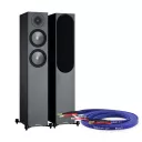 Monitor Audio Bronze 200 (czarny) - Przewód głośnikowy Tellurium Q Gratis! - Raty 50x0% lub specjalna oferta! - Dostawa 0 zł!
