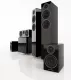 Acoustic Energy AE300 5.1 Set (Czarny połysk) - Raty 30x0% lub specjalna oferta! - Dostawa 0zł!