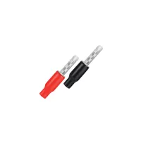 WireWorld Crimpable - wtyk bananowy Silver