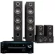 Onkyo TX-SR494DAB + Taga Harmony TAV-807F + TAV-807S + TAV-807C [TAV-807 F/C/S] - Raty 10x0% - Dostawa 0zł!