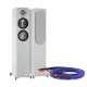 Monitor Audio Bronze 200 (biały) - Przewód głośnikowy Tellurium Q Gratis! - Raty 30x0% lub specjalna oferta! - Dostawa 0 zł!