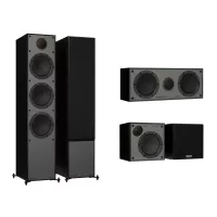 Monitor Audio Black Edition Monitor: 300 + 50 + C150 - Raty 50x0% lub specjalna oferta! - Dostawa 0zł!