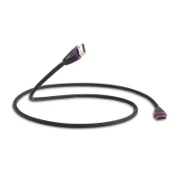 QED Profile eFlex HDMI (QE2741 / QE5011) - 1m (Czarny) - OUTLET