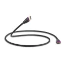 QED Profile eFlex HDMI (QE2741 / QE5011) - 1m (Czarny) - OUTLET