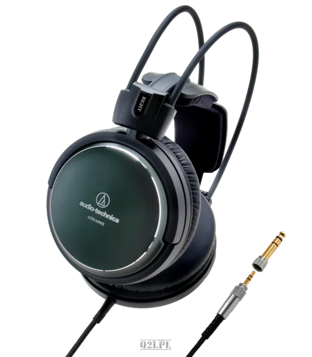 Casque Audio-Technica ATH-A990Z - Haute Résolution, Fermé, Coques Aluminium Vert, écouteurs Audiophiles - 8