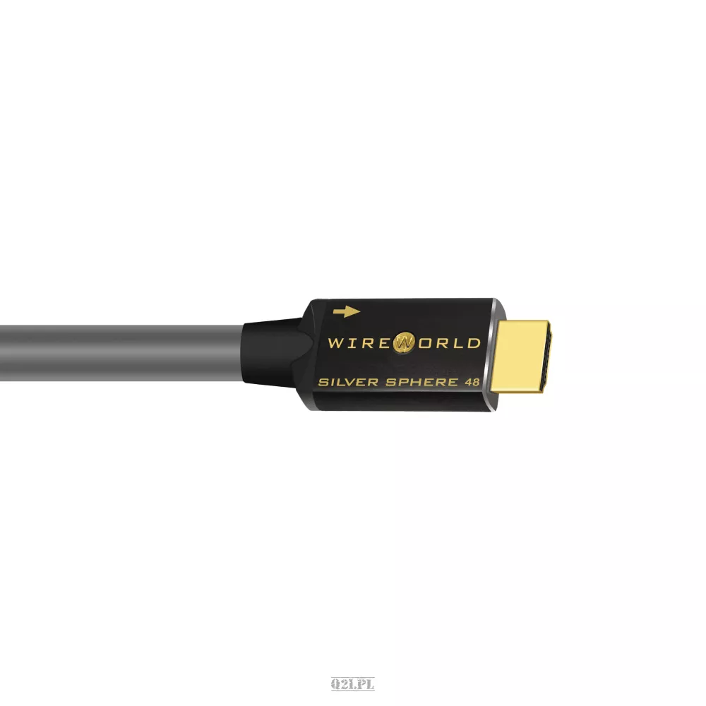 WIREWORLD HDMIケーブル Silver Sphere SSP 3m Silver Sphere™ 48 HDMI Cable | Wireworld