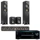 Onkyo TX-SR494DAB + Polk Audio Signature Elite ES55 + ES15 + ES35 - Raty 10x0% - Dostawa 0zł!