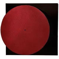 Simply Analog Leather Mat (Premium Quality) (czerwony) - Dostawa 0 zł!