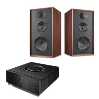 Naim Uniti Atom HDMI + Wharfedale Linton (orzech pearl) - Raty 10x0% lub specjalna oferta! - Dostawa 0zł!