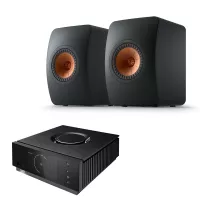 Naim Uniti Atom HDMI + Kef LS50 Meta (czarny) - Raty 10x0% lub specjalna oferta! - Dostawa 0zł!