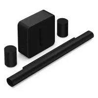 Sonos Arc Ultra + 2x Era 100 + Sub 4 / Sub (Gen 4) (Czarny) - Raty 10x0% - Dostawa 0zł!