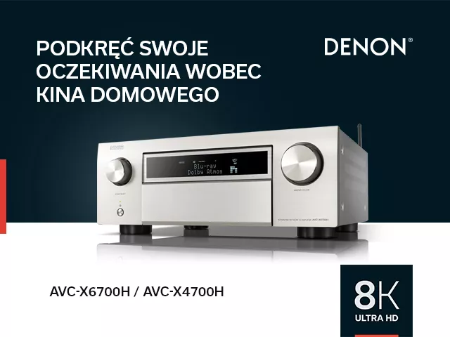Najnowsze wzmacniacze wielokanałowe Denon dostępne w salonie Q21!