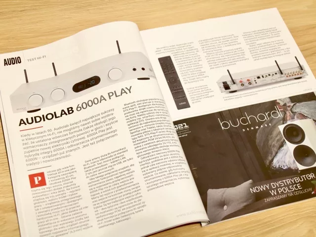 Recenzja Audiolab 6000A Play w AUDIO 12/2020