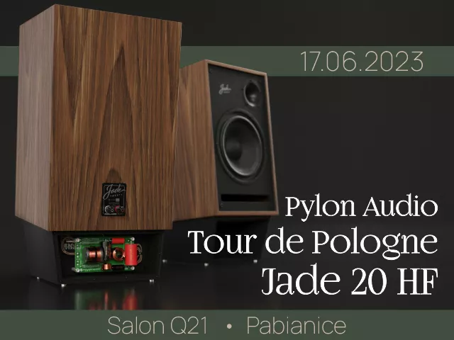 Pylon Audio Tour de Pologne Jade 20 HF w salonie Q21!