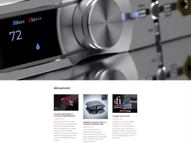 Polska strona iFi Audio już jest dostępna!