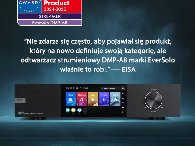 EverSolo DMP-A8 zdobyło nagrodę EISA 2024-2025!