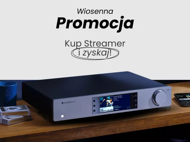 Wszystkie streamery TANIEJ do końca kwietnia!