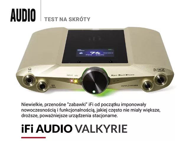 iFi Audio iDSD Valkyrie zrecenzowane w Magazynie Audio!