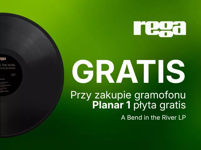 Rega Planar 1 i Planar 1 Plus z albumem A Bend in the River w prezencie!